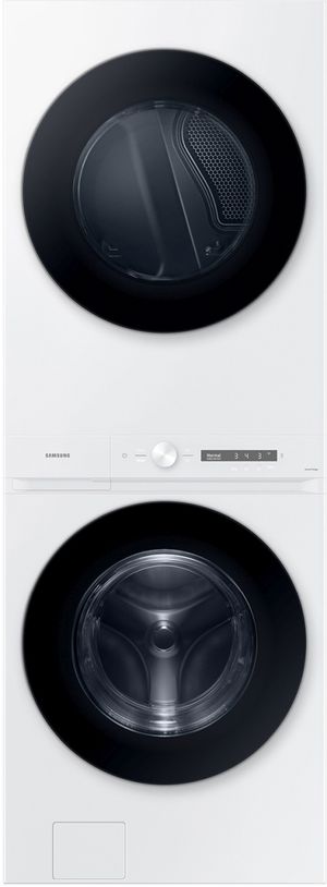 Samsung Bespoke White Electric Stack Laundry