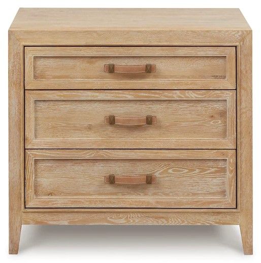 Bassett® Furniture Courtland Blonde Oak Nightstand-1