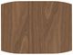 Mavin Customizable 54" x 54" Boat Extendable Dining Table with 18" Leaf-3