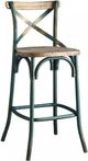 ACME Furniture Zaire Antique Oak/Antique Turquoise Bar Stool-0