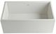 Rohl® Shaws Original 30" Apron Front Kitchen Sink-White-1