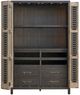 Universal Explore Home™ Dwell Black/Desert Bar Cabinet-5
