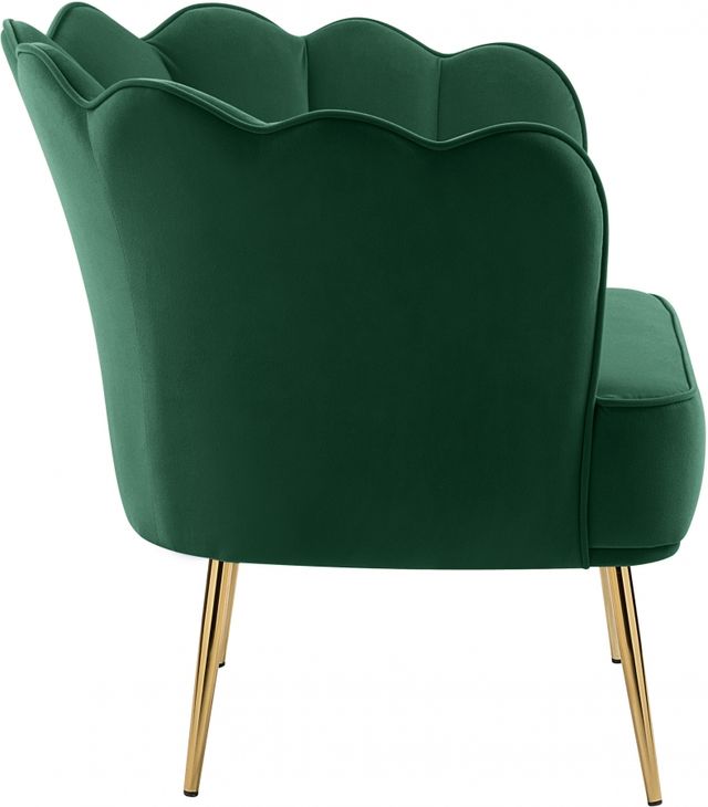 Meridian Furniture Jester Green Velvet Chair-2