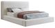 Meridian Furniture Devin Cream Queen Upholstered Panel Bed-0