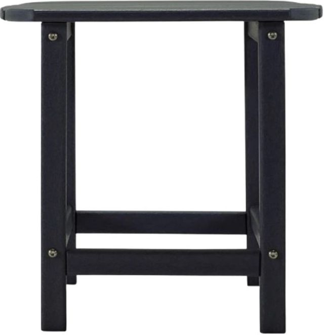 Signature Design by Ashley® Sundown Treasure Black Polyethylene Outdoor End Table-2