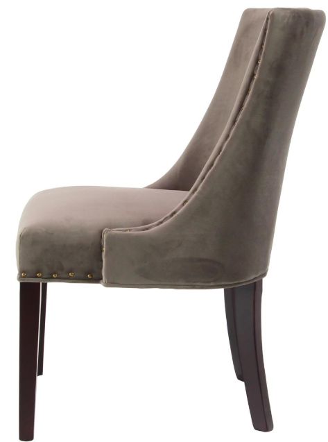 Deco Marche Brown Dining Side Chair-1