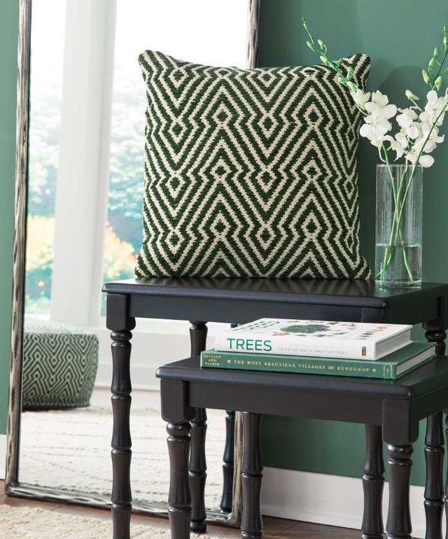 Signature Design by Ashley® Digover 4-Piece Green/Ivory Throw Pillow Set-3