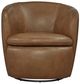 Signature Design by Ashley® Kierreys Caramel Swivel Accent Chair-1
