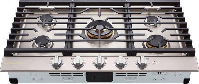 LG SIGNATURE 36" Stainless Steel UltraHeat™ Gas Cooktop with EasyClean®-3