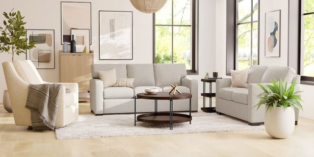 Flexsteel® Bryant Brown Dune Sofa-1