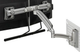 Chief® Kontour™ Silver K1S Dual Monitor Array Dynamic Slatwall Mount-1