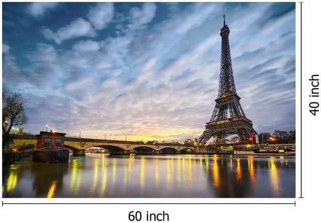 Classy Living Night in Paris Wall Art-2