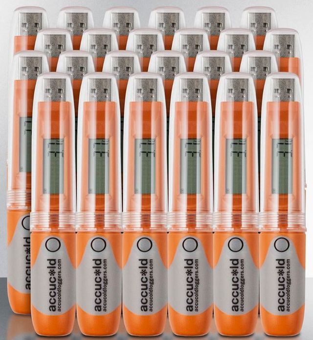 Accucold® Orange Portable Data Logger-0
