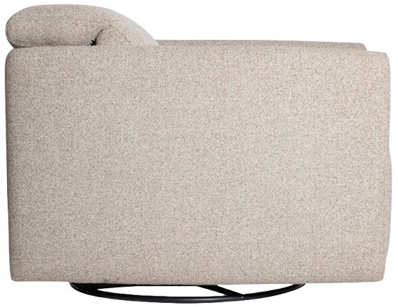 Bernhardt Livvy Bernhardt Living Beige Power Reclining Swivel Chair-3