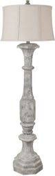 Crestview Collection Fenton Beige/Off-White Floor Lamp-0