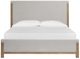 Magnussen Home® Plum Creek Elite Dove/Sierra Brown Upholstered King Panel Bed-2