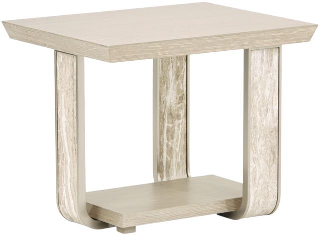 Michael Amini® Lotus Bay Sand End Table-0