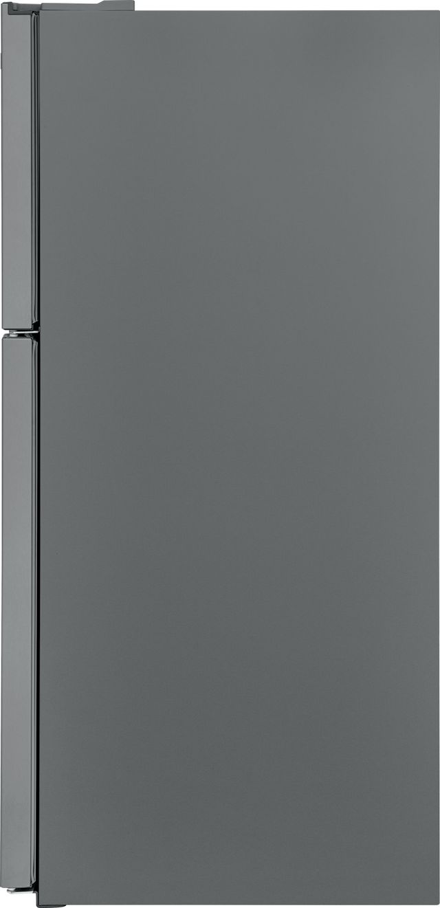 Frigidaire® 10.1 Cu. Ft. Brushed Steel Top Freezer Refrigerator-9