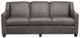 Lancer Furniture Customizable 450 Leather Queen Sleeper Sofa-0