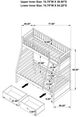 Coaster® Ashton Cappuccino Twin/Full Youth Bunk Bed-4
