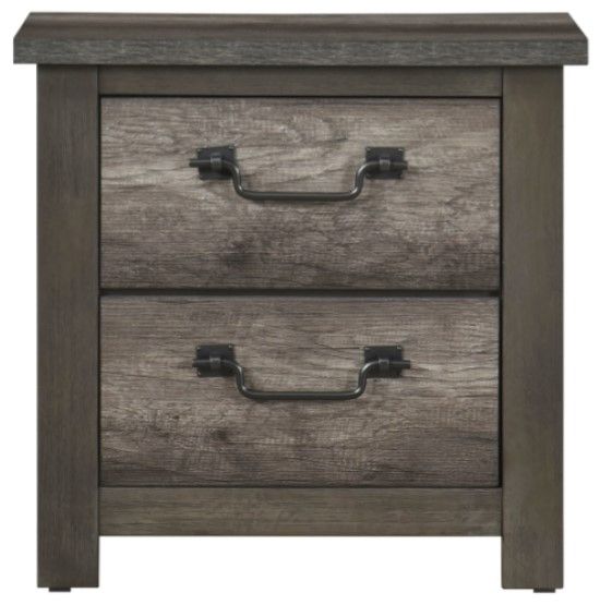 Homelegance® Lenior Gray Nightstand-2