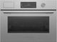 Fisher & Paykel Series 9 24” Brushed Silver Glass Contemporary Combi-Steam Oven-0