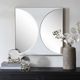 Uttermost® New Moon White Mirrored Wall Decor-2