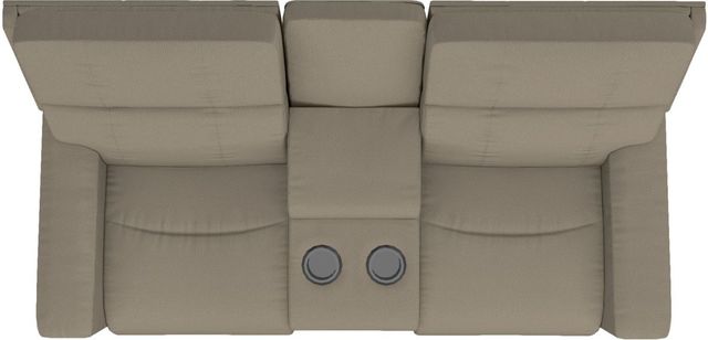 La-Z-Boy® Apollo Fossil Power Reclining Loveseat with Console, Headrest, and Lumbar-3