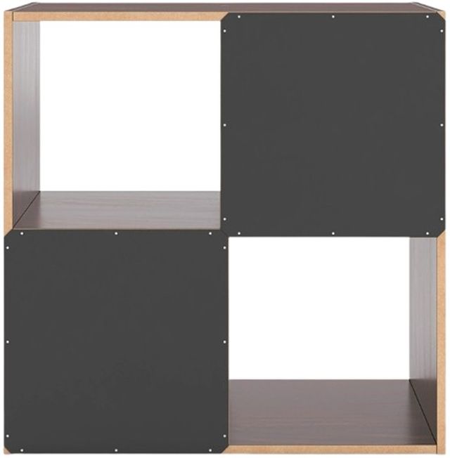 Signature Design by Ashley® Glosmount Cherry/Light Brown Four Cube Organizer-3