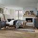 Liberty Furniture Americana Farmhouse Beige/Dusty Taupe King Sleigh Bed-615-BR-KSL-2