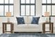 Ashley® Padova Ivory Loveseat-4