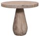Jofran Inc. Origins Washed Sand Pull Up Pedestal Table-0