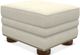 La-Z-Boy® Pembroke Premier Snow Ottoman with Nailhead Trim-3