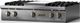 Viking 5 Series 36” Stainless Steel 4-Burner Liquid Propane Rangetop with Brushed Brass Trim-1