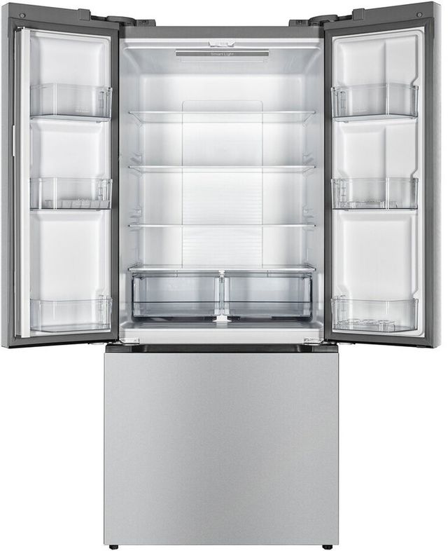 Verona® 30" 18.2 Cu. Ft. Stainless Steel Counter Depth French Door Refrigerator-1