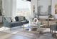 A.R.T. Furniture® Cove Glass Top End Table with Mica Base-1