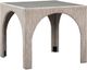 TOV Furniture Tomlin Beige Chenille Mahjong Table-0