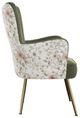 Emerald Home Amera Gold/Moss Green Accent Chair-4