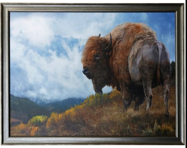 Stylecraft Blue/Brown Wall Art-0