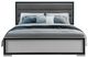 Global Furniture USA Amelia 5-Piece Black/Gray Queen Panel Bedroom Set with LED-2