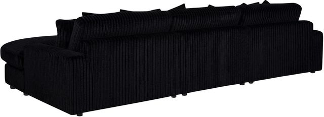 Coaster® Blaine 3-Piece Black L-Shaped Sectional with Chaise-4