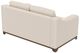 International Furniture Direct Natural Parota Ivory Loveseat-3