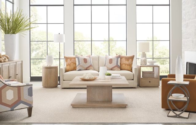 Hammary® Windover Balance Sand Square Coffee Table-1
