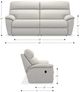 La-Z-Boy® Roman Cream Power Reclining 2-Seat Sofa with Headrest and Lumbar-2