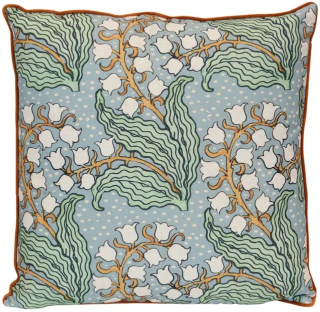 Stylecraft Blue/Green 22" Square Designer Pillow-0