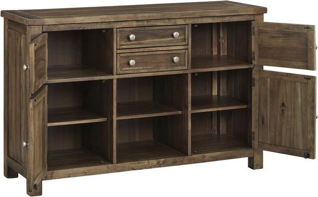 Signature Design by Ashley® Moriville Grayish Brown Dining Room Server-2