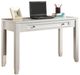 Parker House® Boca 4-Piece Cottage White L-Shaped Office Desk with Hutch Set -1