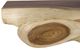 A & B  Home Brown/Off-White Console Table-1