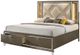 ACME Furniture Skylar Dark Champagne Eastern King Panel Bed-4