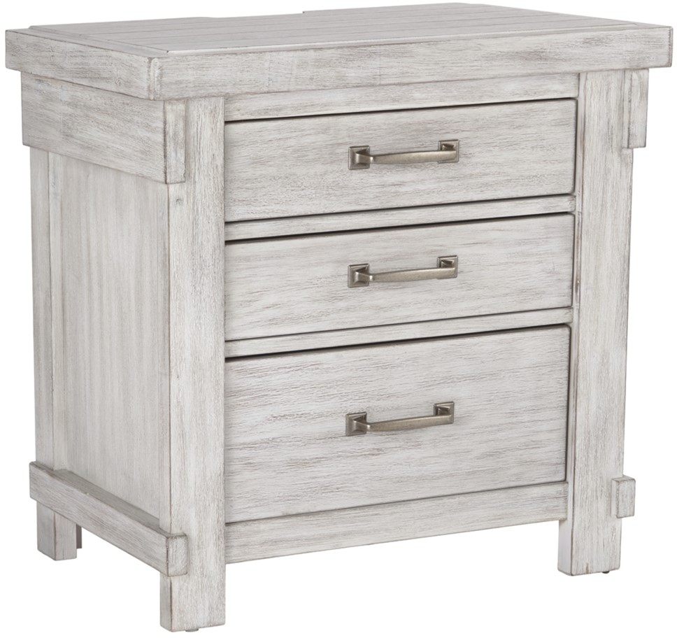 Signature Design by Ashley Brashland White Nightstand Roby s Furniture Appliance